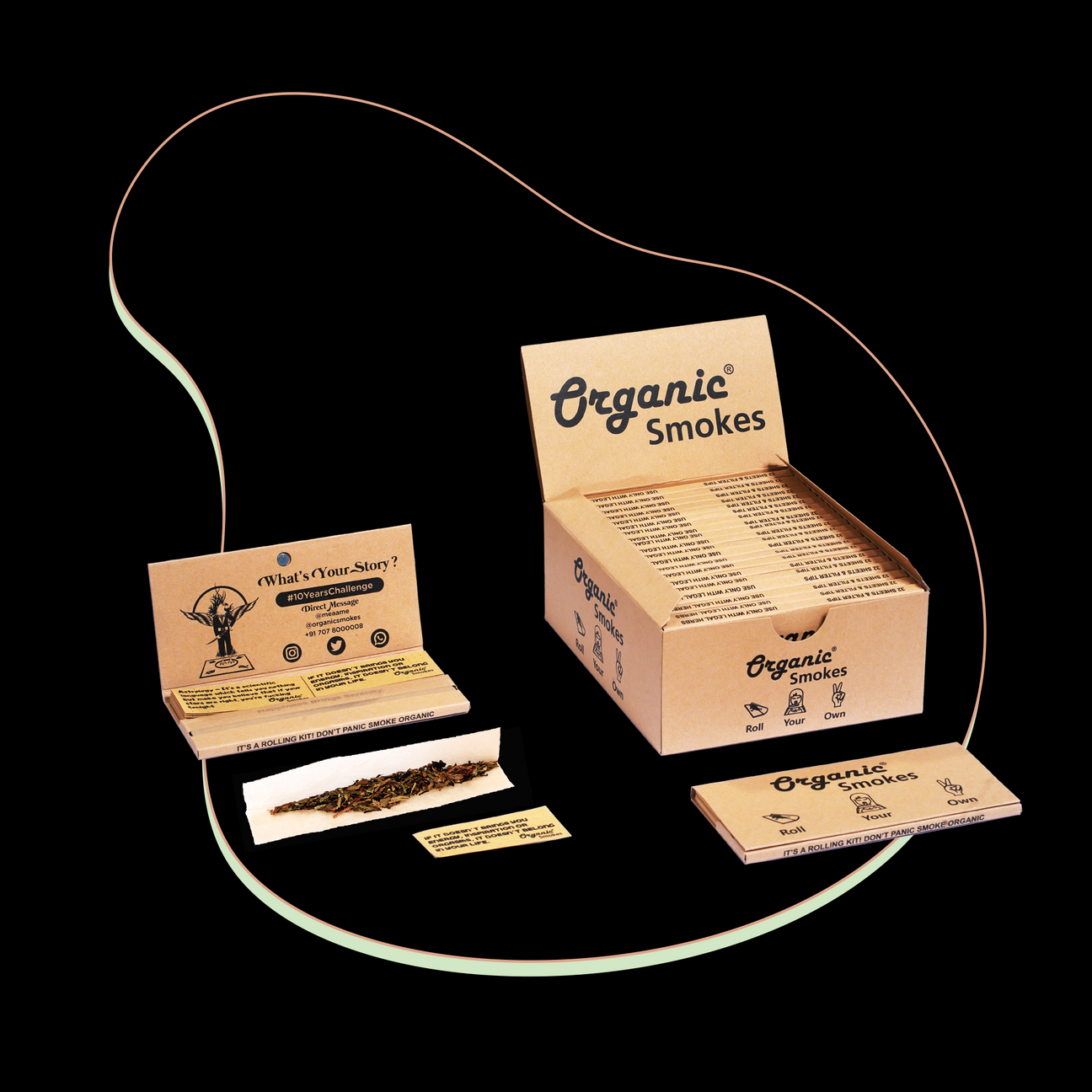 Open image in slideshow, Roll Your Own Kit - Organic Smokes
